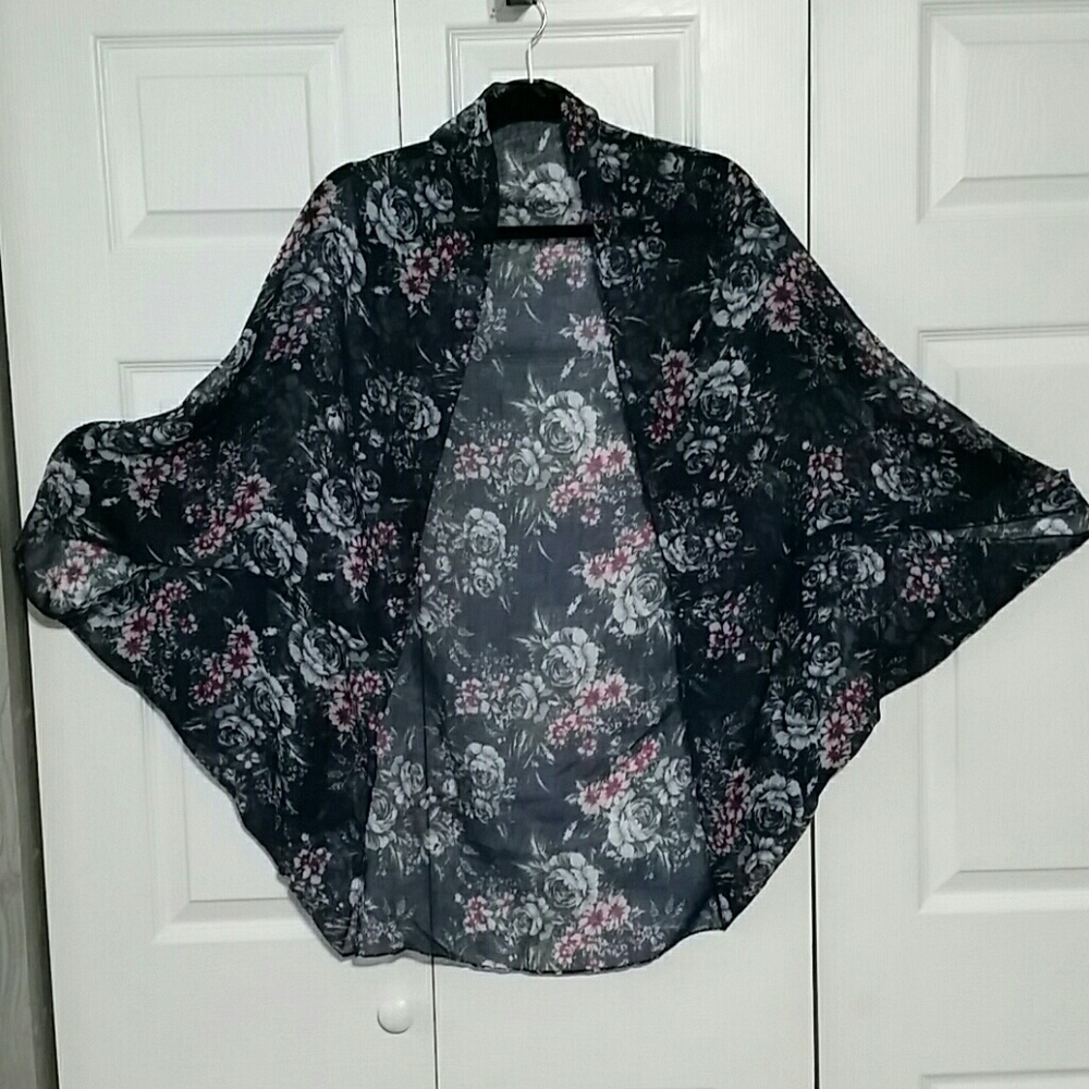 Open cardigan